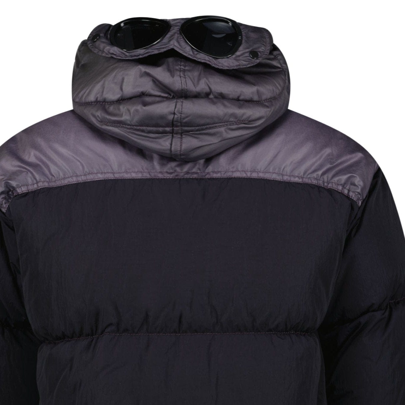 CP Company Eco Chrome R Mixed Goggle Down Jacket Nightshade - Kick Game