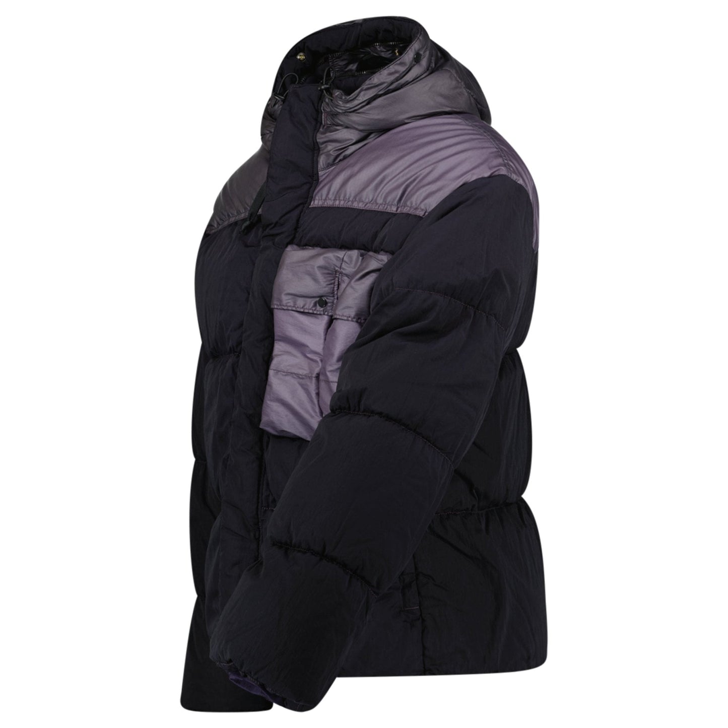 CP Company Eco Chrome R Mixed Goggle Down Jacket Nightshade - Kick Game