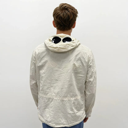 CP Company Pistachio Shell Flatt Nylon Goggle Jacket - Kick Game