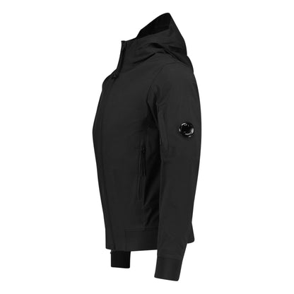 CP Company Softshell Arm Lens Jacket Black - Kick Game