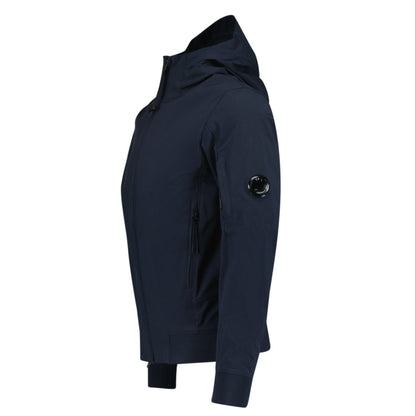 CP Company Softshell Arm Lens Jacket Navy - Kick Game