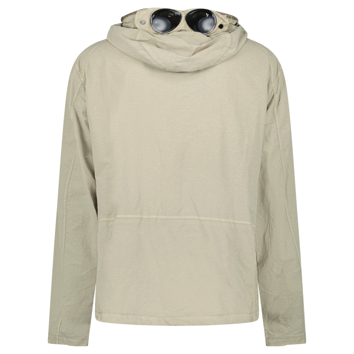 CP Company Vintage Khaki Flatt Nylon Goggle Jacket - Kick Game