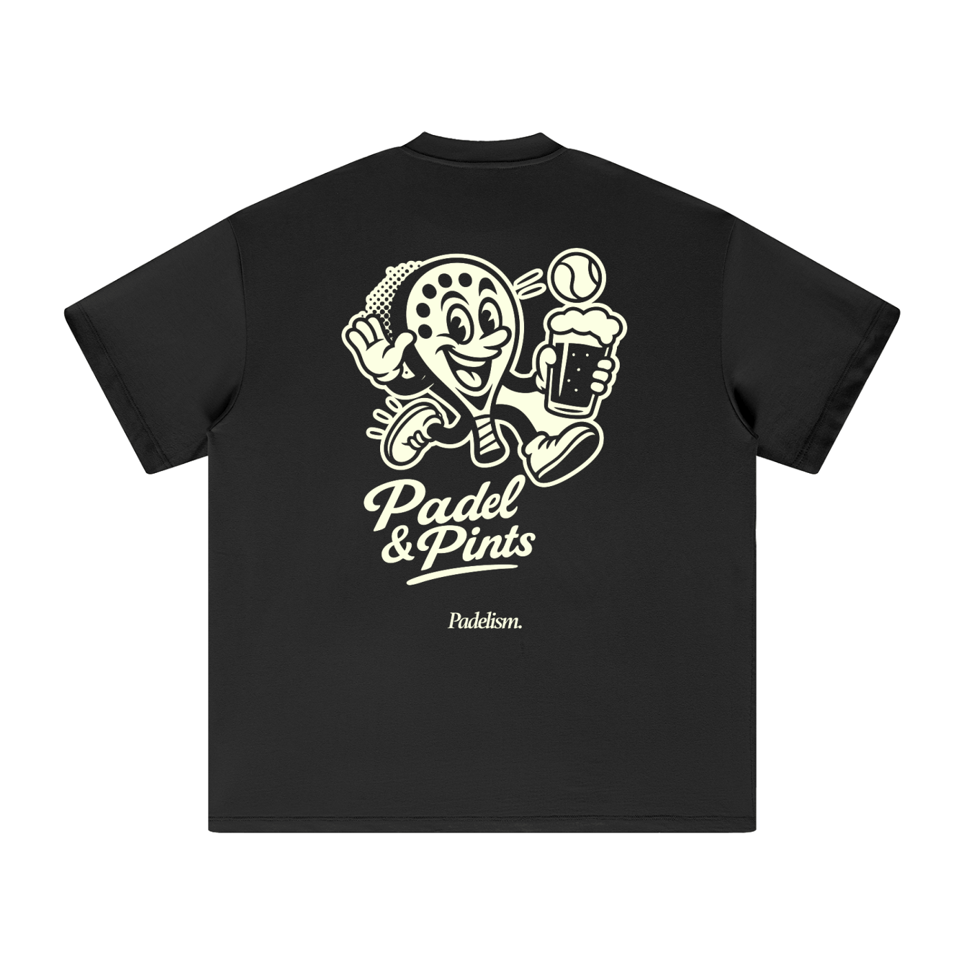 Padel & Pints - Heavyweight T-Shirt - Kick Game