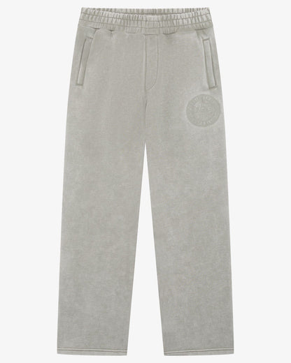 Magiri Embroidered Acid Wash Joggers 'Washed Oatmeal' - Kick Game