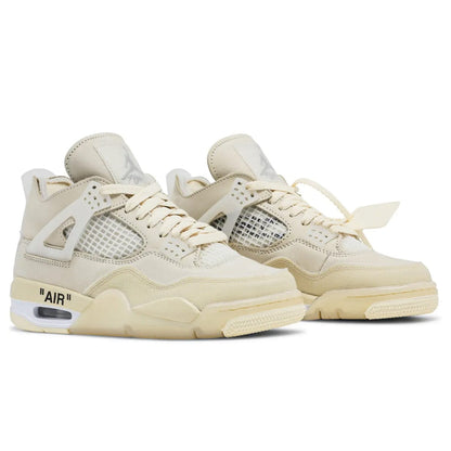 Off-White x Air Jordan 4 SP 'Sail' W - Kick Game