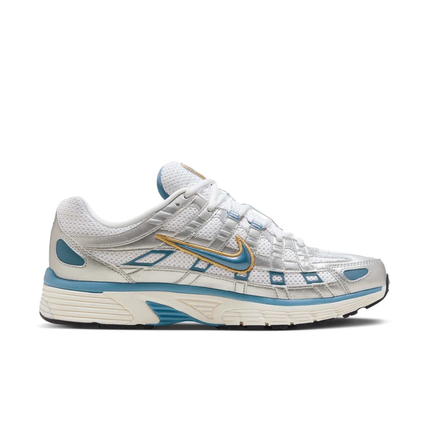 Nike P-6000 Metallic Silver Aegean Storm - Kick Game