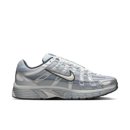 Nike P-6000 Metallic Silver Summit White-Wolf Grey - Kick Game