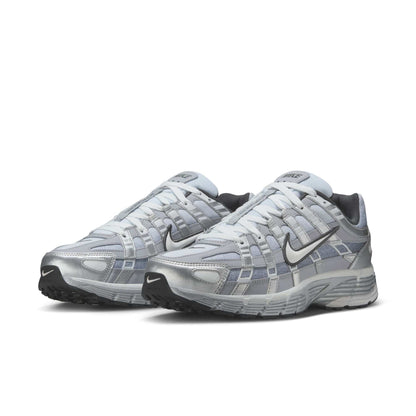 Nike P-6000 Metallic Silver Summit White-Wolf Grey - Kick Game