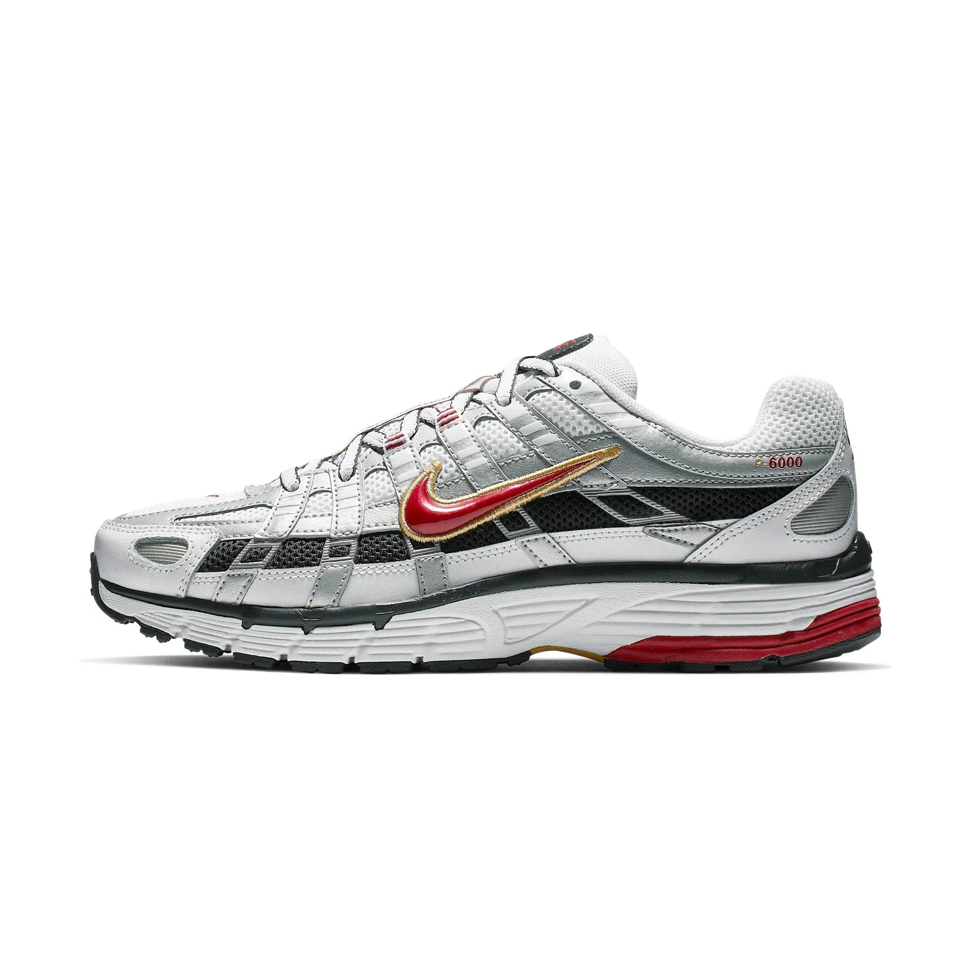 Nike P-6000 White Gold Red W - Kick Game