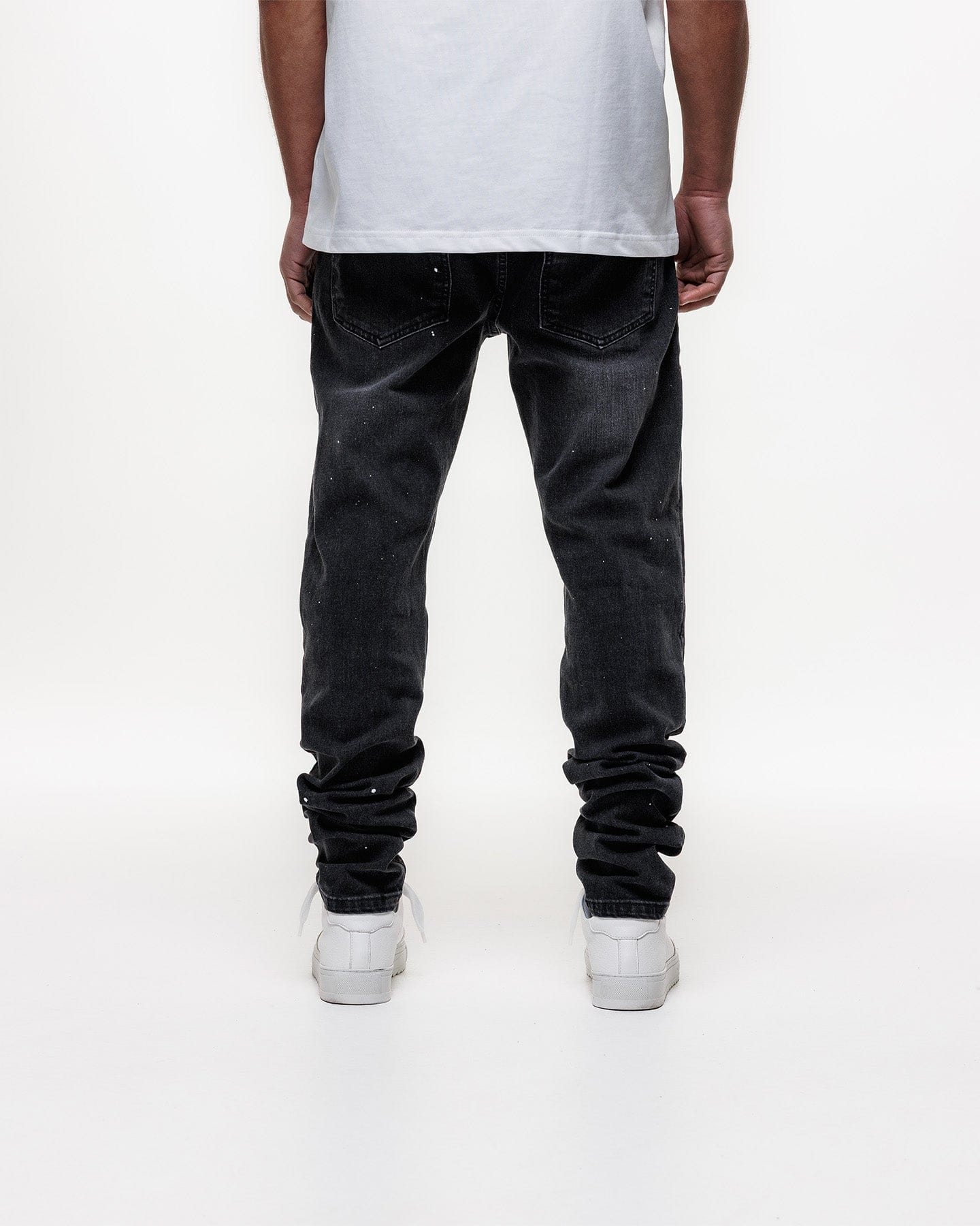 Magiri Noir Ripped Slim Jeans 'Black' - Kick Game