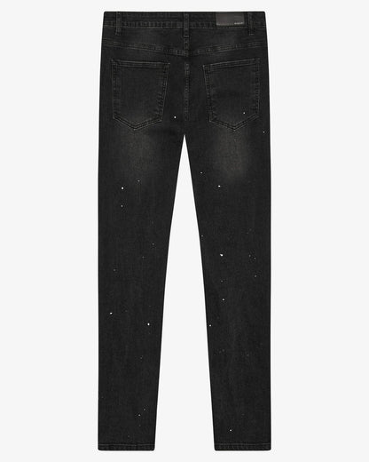 Magiri Noir Ripped Slim Jeans 'Black' - Kick Game