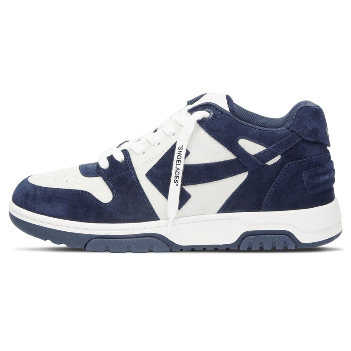 Off-White Out of Office 'Suede White Navy Blue' - Kick Game