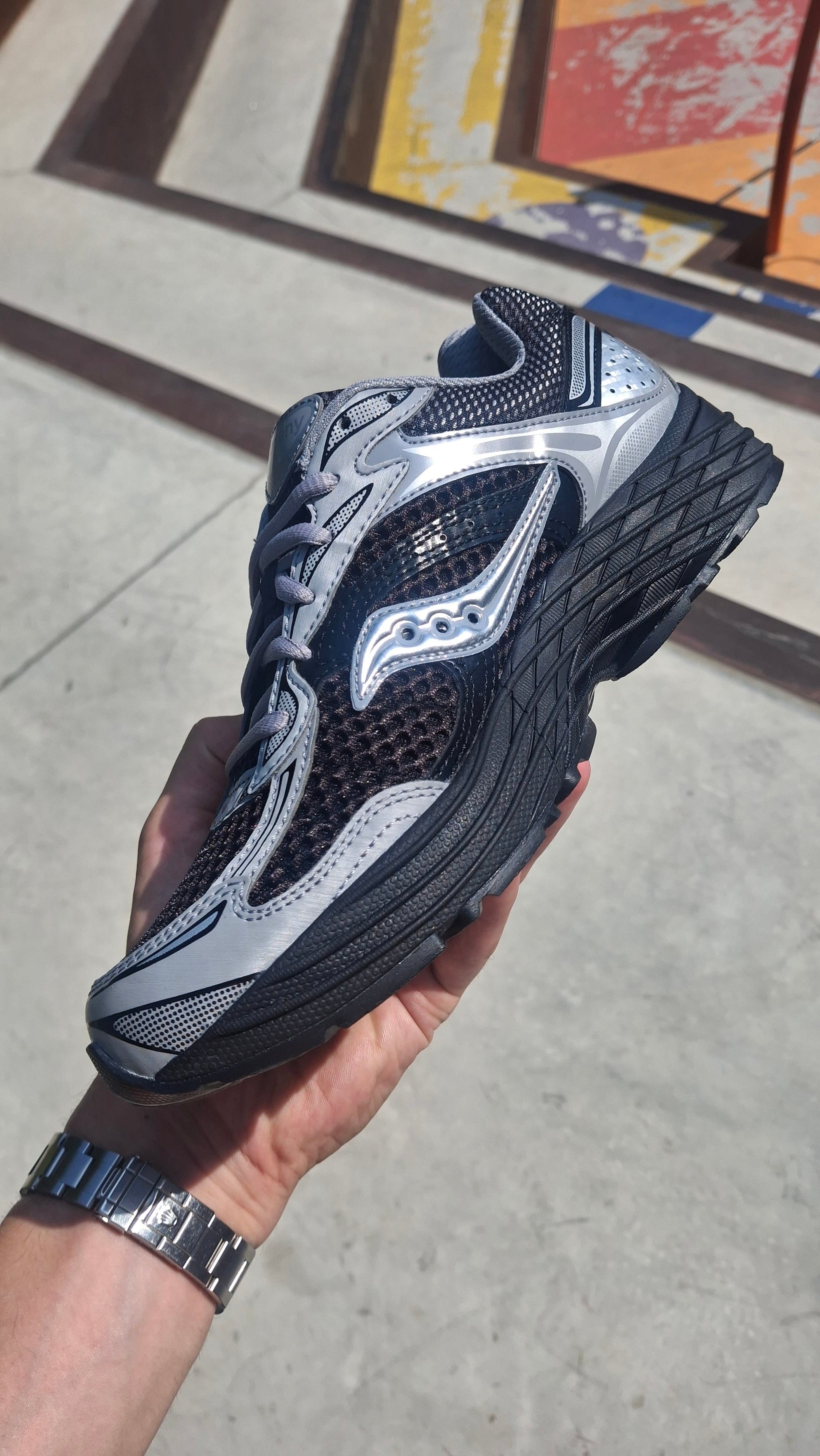 Saucony Progrid Omni 9 'Black Silver' - Kick Game