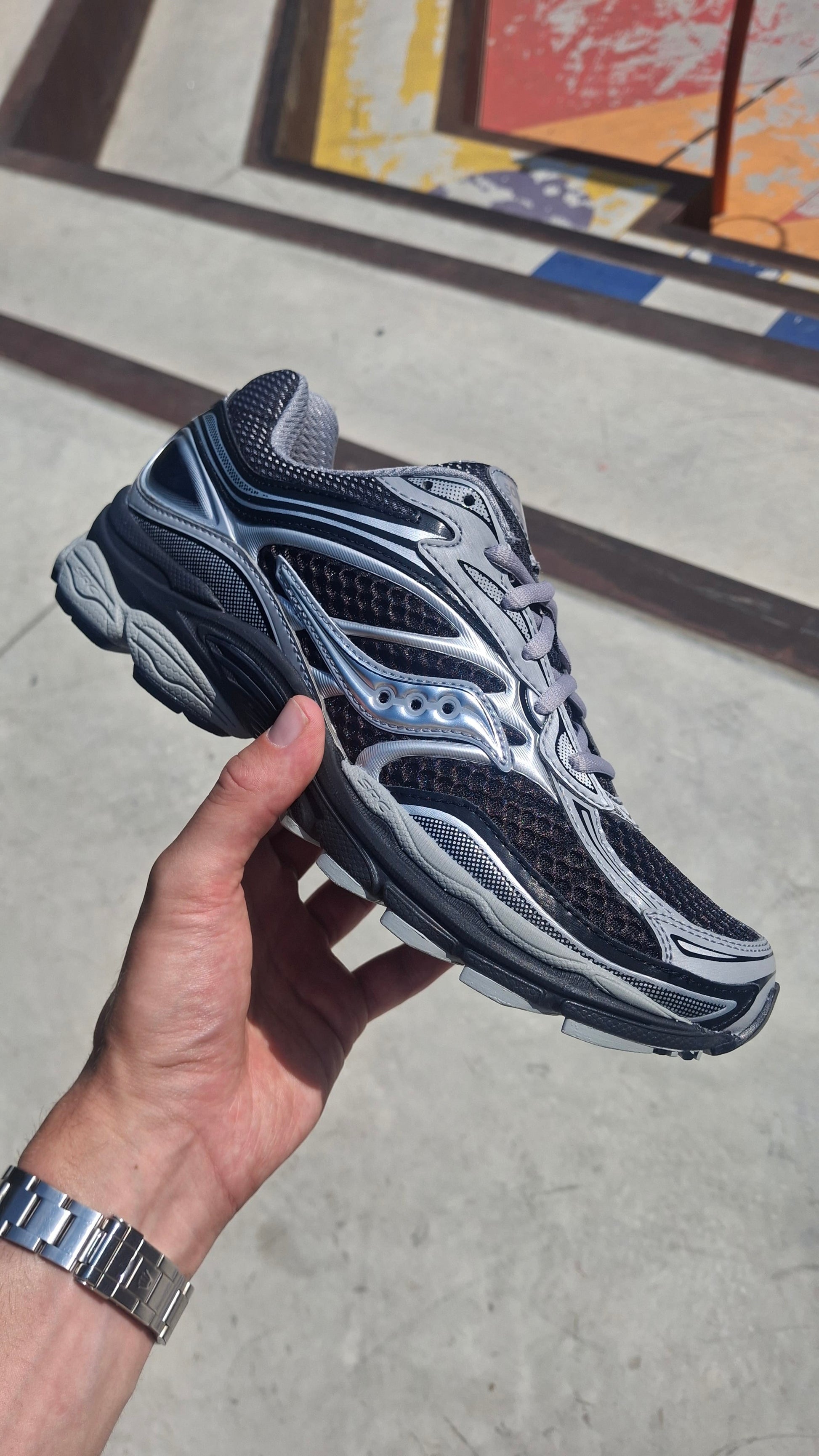 Saucony Progrid Omni 9 'Black Silver' - Kick Game