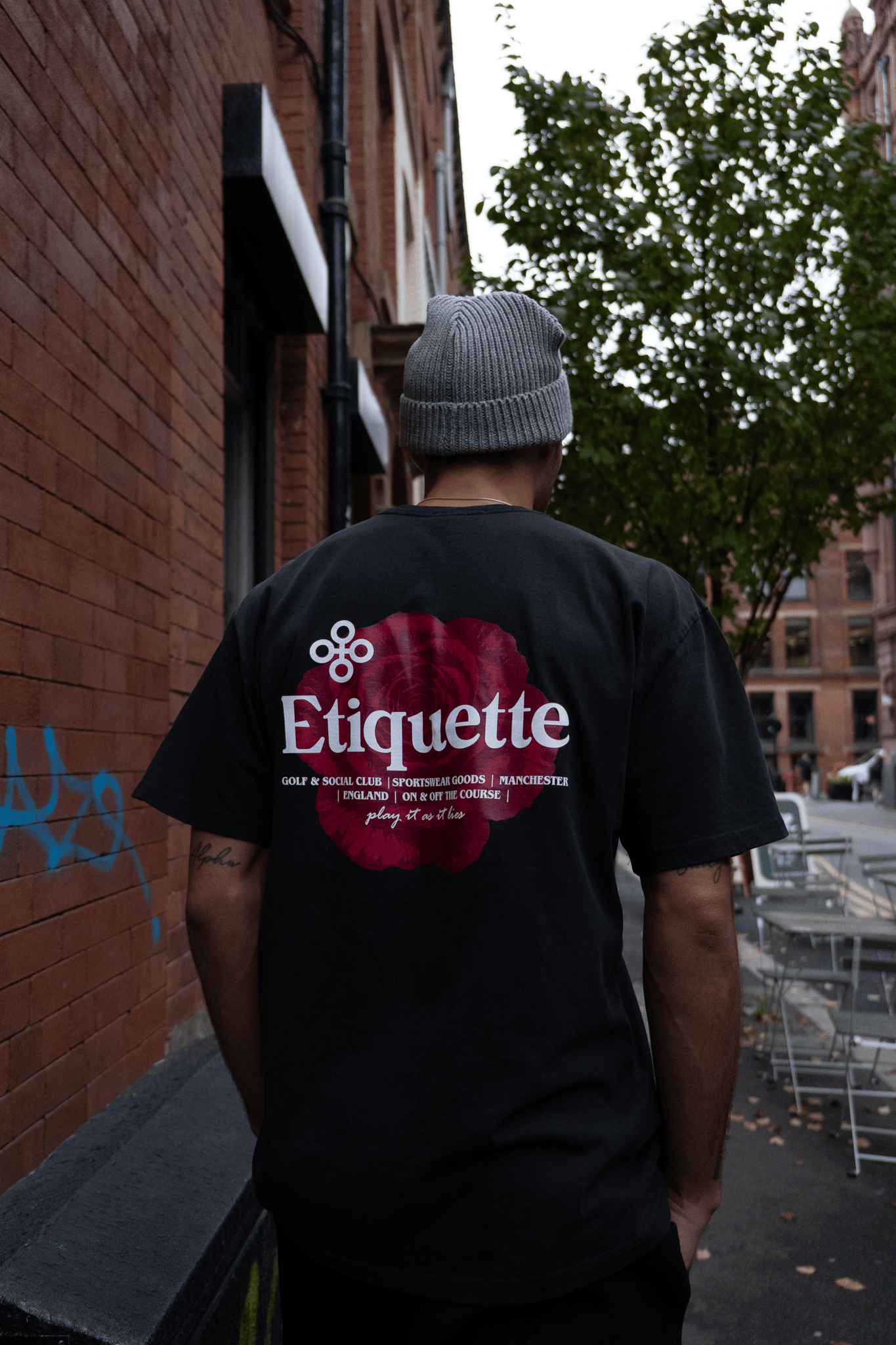 Etiquette Justin Tee 'Black' - Kick Game