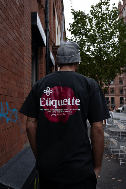 Etiquette Justin Tee 'Black' - Kick Game