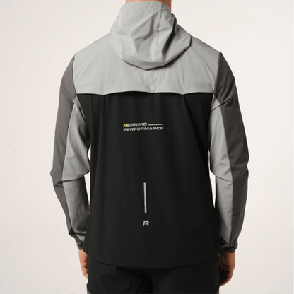 Reprimo RP Flight Windbreaker Jacket 'Black Neon' - Kick Game