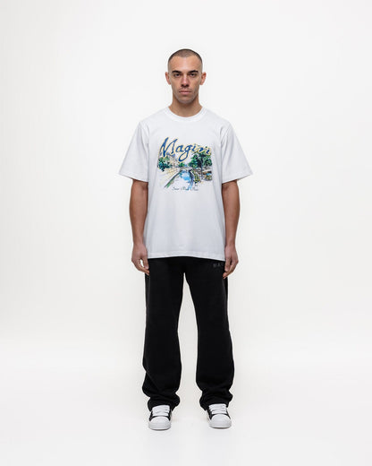 Magiri Seine River Printed T-Shirt 'White' - Kick Game