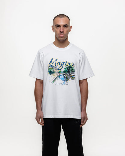 Magiri Seine River Printed T-Shirt 'White' - Kick Game