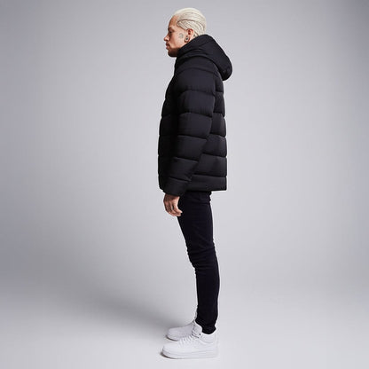 Helvetica Mountain Pioneers Sniper Hooded Down Jacket - Kick Game
