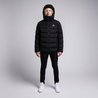 Helvetica Mountain Pioneers Sniper Hooded Down Jacket - Kick Game