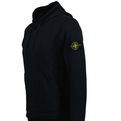 Stone Island Cotton Hooded Sweatshirt Navy - Kick Game