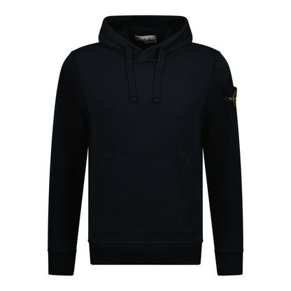 Stone Island Cotton Hooded Sweatshirt Navy - Kick Game
