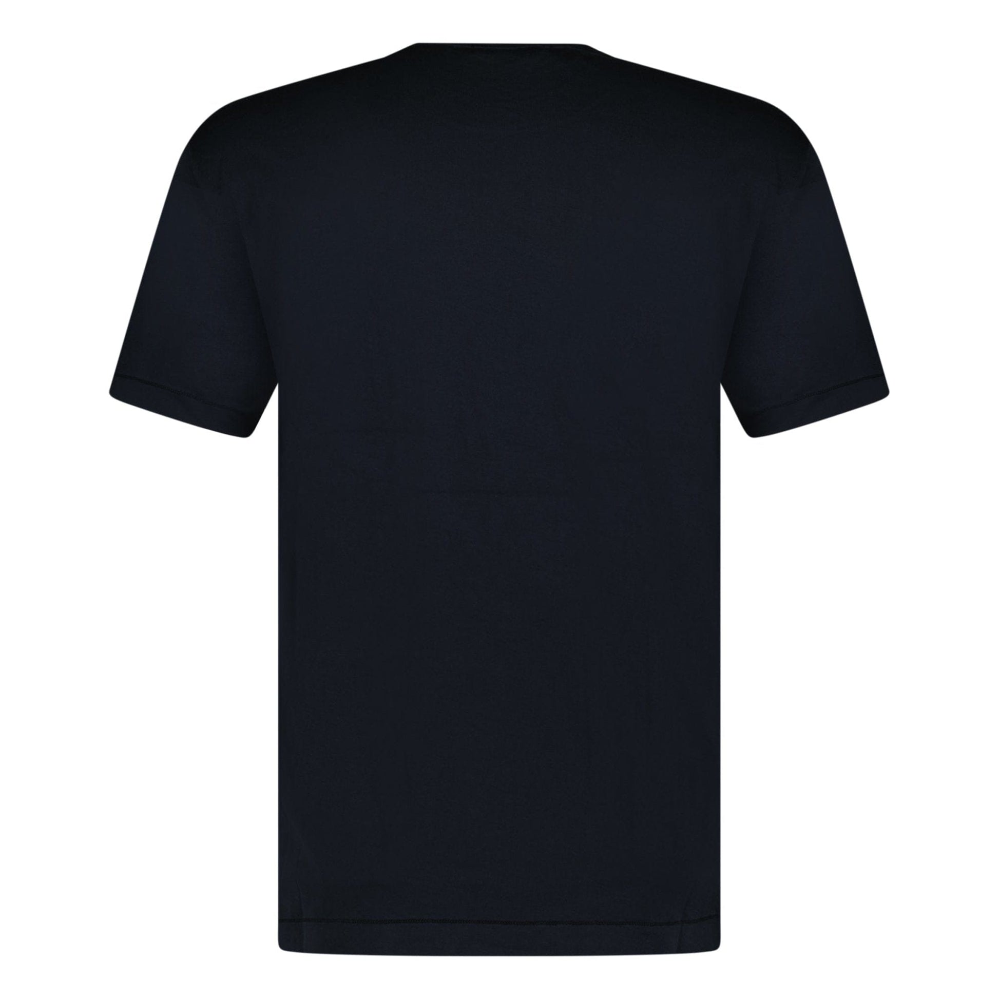 Stone Island Slim-Fit Short-Sleeve T-Shirt With Compass Patch Navy - Kick Game