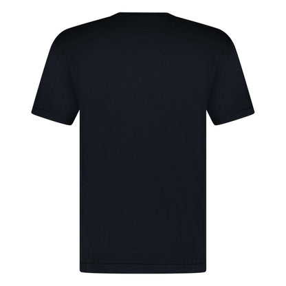 Stone Island Slim-Fit Short-Sleeve T-Shirt With Compass Patch Navy - Kick Game
