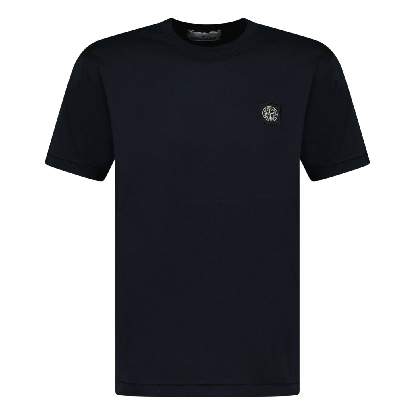 Stone Island Slim-Fit Short-Sleeve T-Shirt With Compass Patch Navy - Kick Game