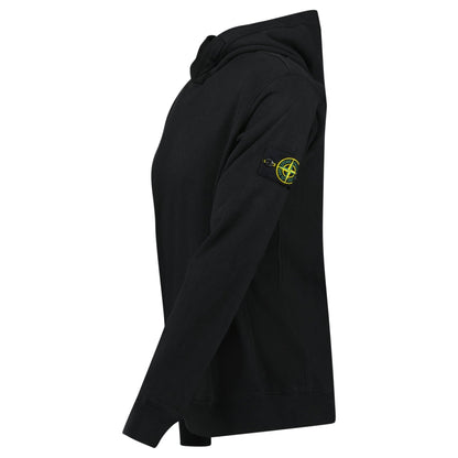 Stone Island ‘Old’ Treatment Hooded Sweatshirt In Black - Kick Game