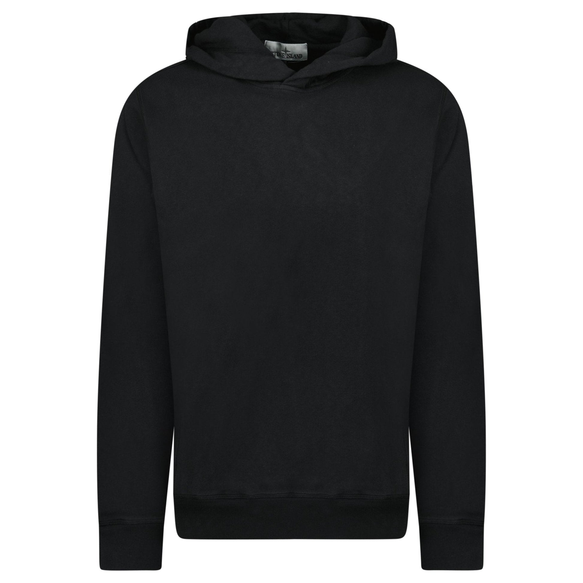 Stone Island ‘Old’ Treatment Hooded Sweatshirt In Black - Kick Game