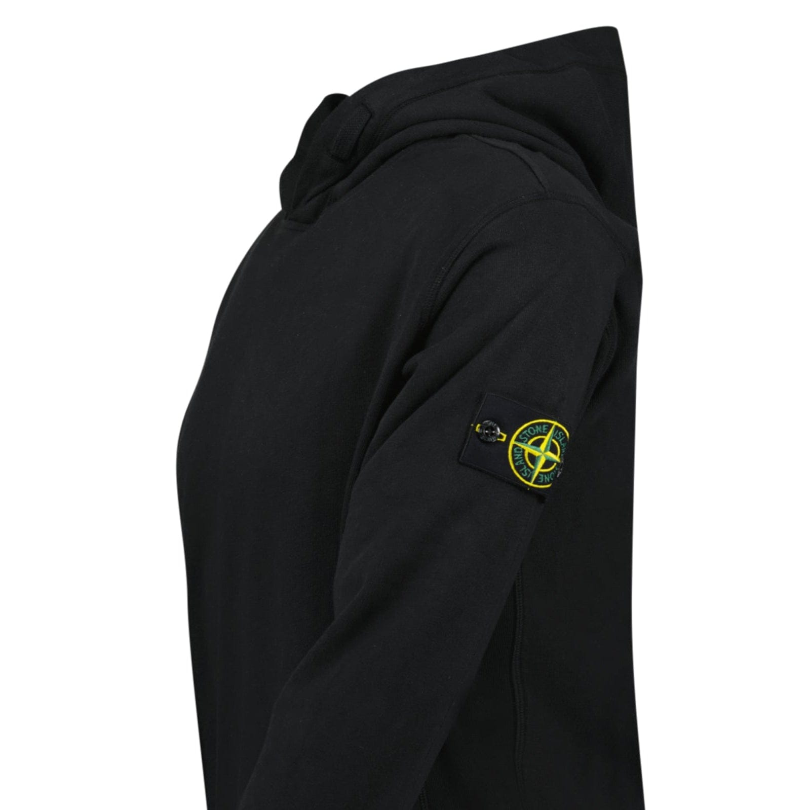 Stone Island ‘Old’ Treatment Hooded Sweatshirt In Black - Kick Game