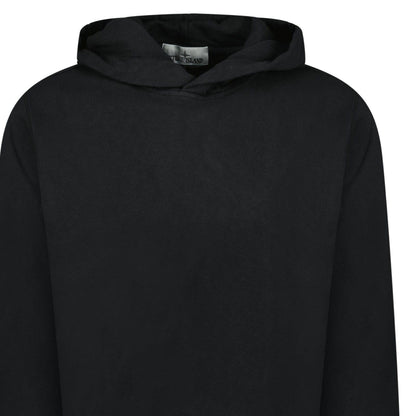 Stone Island ‘Old’ Treatment Hooded Sweatshirt In Black - Kick Game