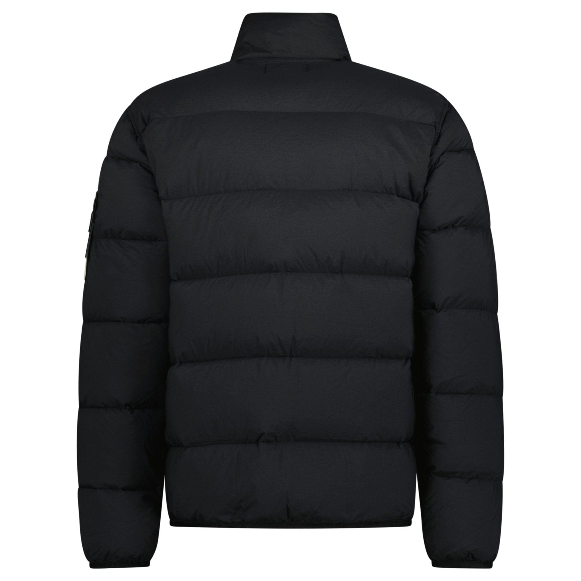 Stone Island Puffer Jacket In Seamless Tunnel Nylon Black - Kick Game