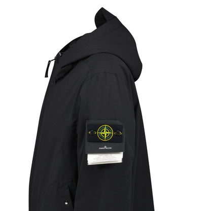 Stone Island Soft Shell-R Primaloft Insulation Technology Jacket in Black - Kick Game