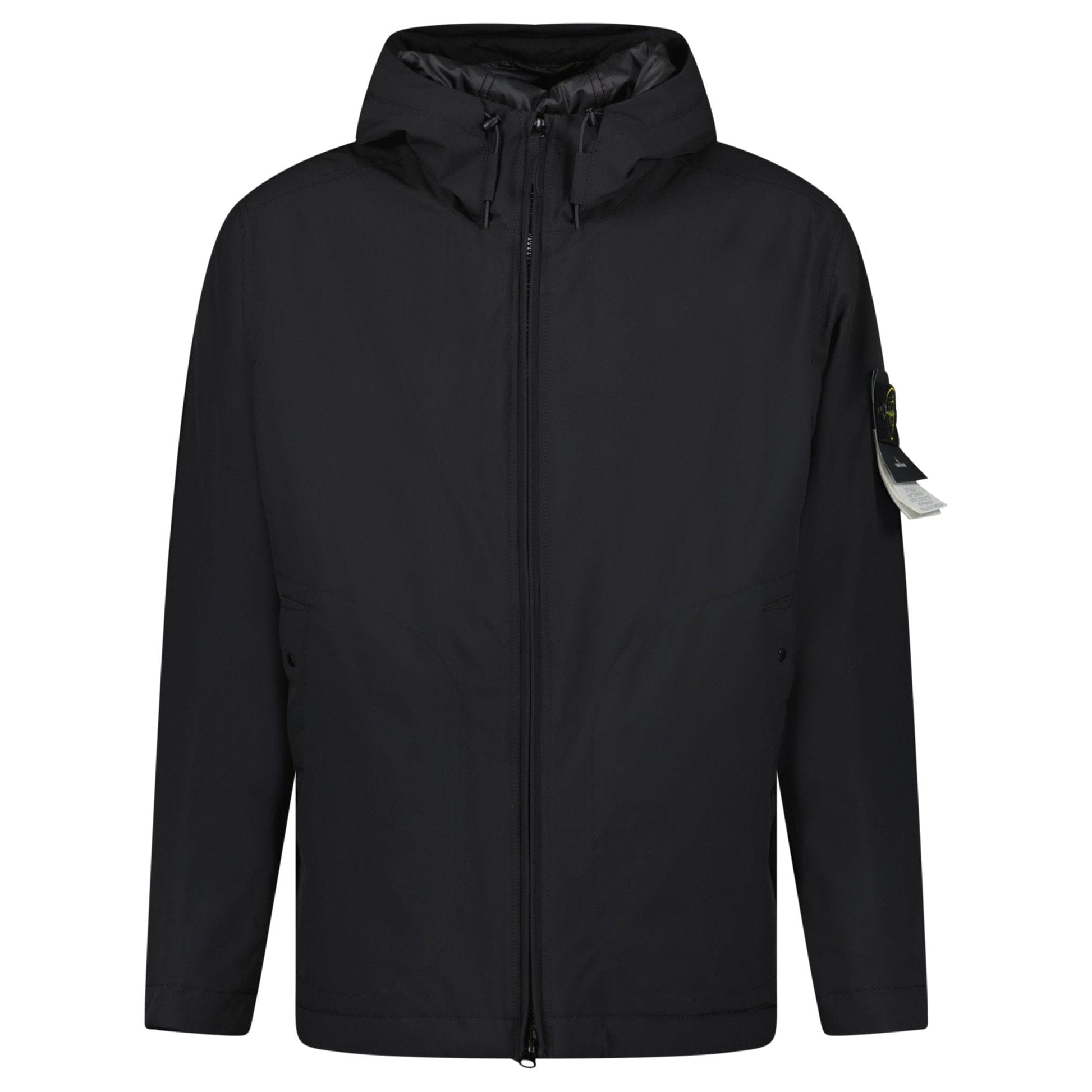 Stone Island Soft Shell-R Primaloft Insulation Technology Jacket in Black - Kick Game