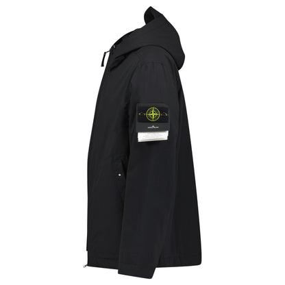 Stone Island Soft Shell-R Primaloft Insulation Technology Jacket in Black - Kick Game