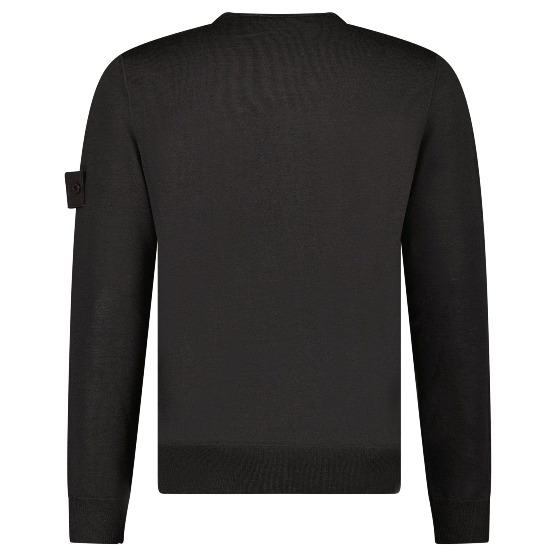 Stone Island Ghost Wool Crew Neck Jumper Dark Brown - Kick Game