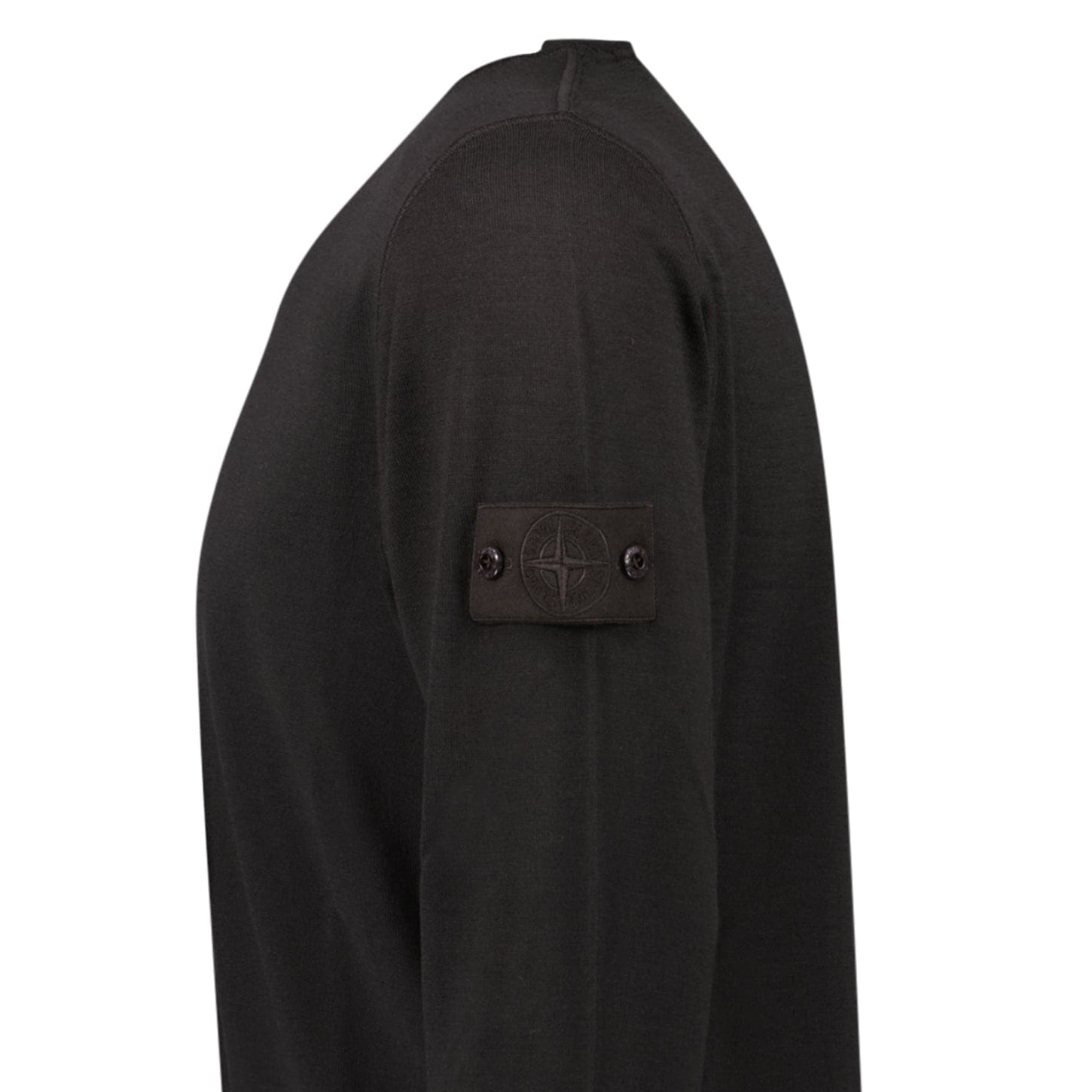 Stone Island Ghost Wool Crew Neck Jumper Dark Brown - Kick Game