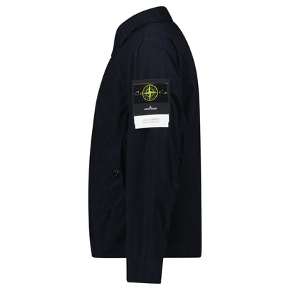 Stone Island Light Compact Jacket in Navy - Kick Game