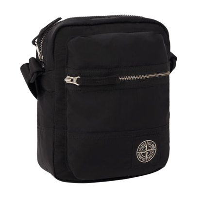 Stone Island Nylon Metal Pouch Bag in Black - Kick Game