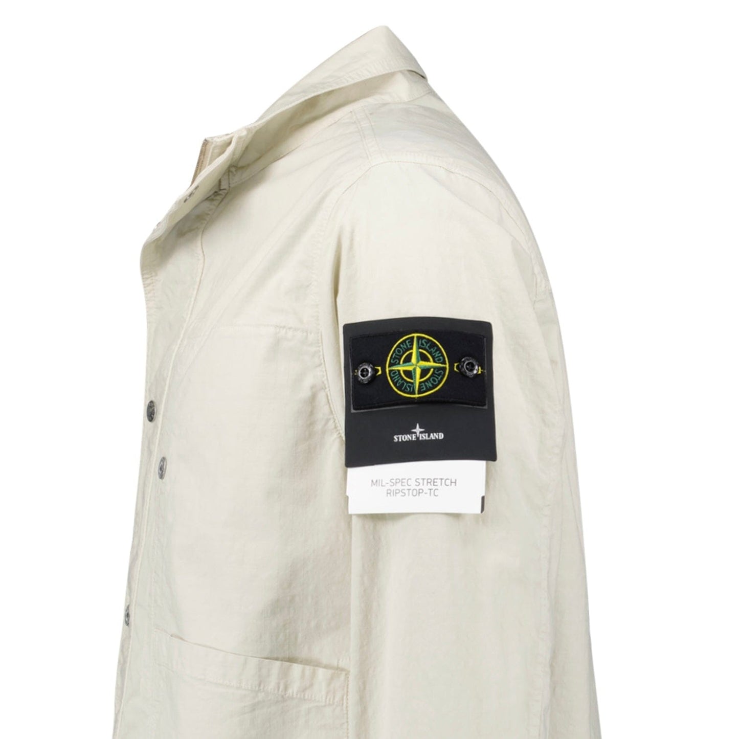 Stone Island Sand Mil-Spec Stretch Ripstop-TC Jacket - Kick Game
