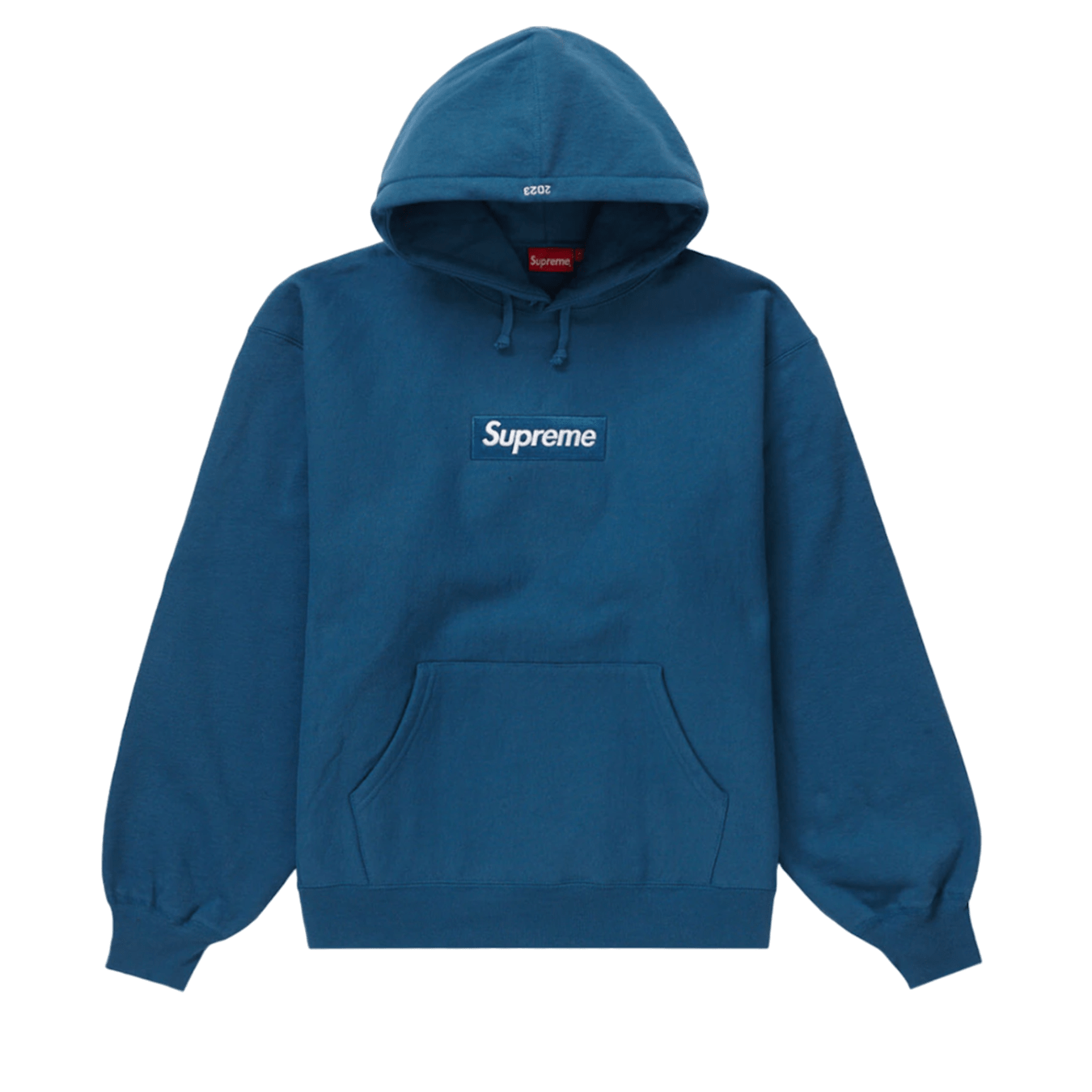 Supreme Box Logo Hoodie FW23 'Blue' - Kick Game