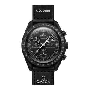 Swatch x Omega Mission To Moonphase MoonSwatch 'Snoopy-Black'