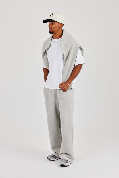 Baggy Fit Jogger - Grey Marl - Kick Game