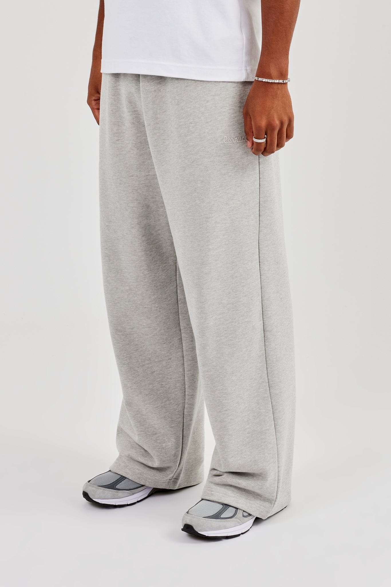 Baggy Fit Jogger - Grey Marl - Kick Game