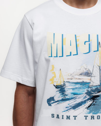 Magiri Voyage Printed T-Shirt 'White' - Kick Game