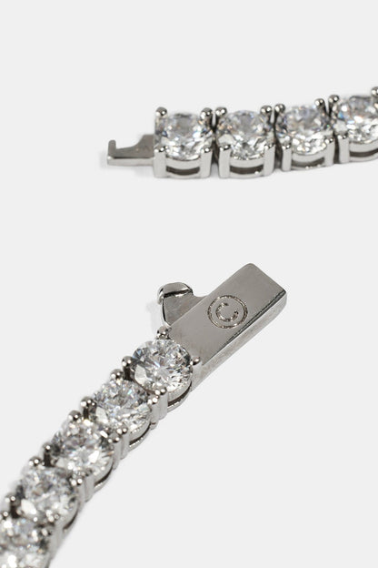 Tennis Chain - 5mm - White - Kick Game