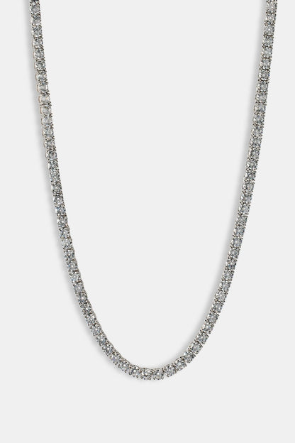 Tennis Chain - 5mm - White - Kick Game
